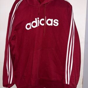 Adidas Red Hoodie
